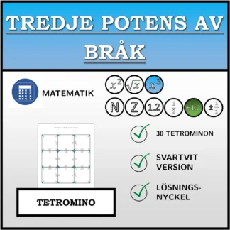 Tetromino: Tredje potens av bråk