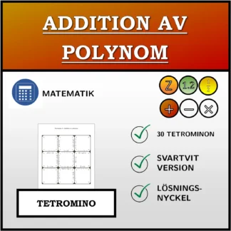 Tetromino: Addition av polynom