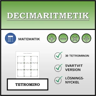 Tetromino: Decimaritmetik