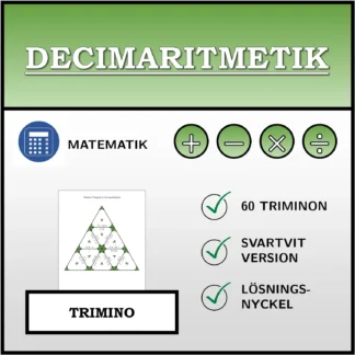 Trimino: Decimaritmetik