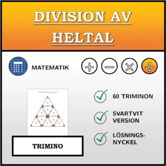 Trimino: Division av heltal