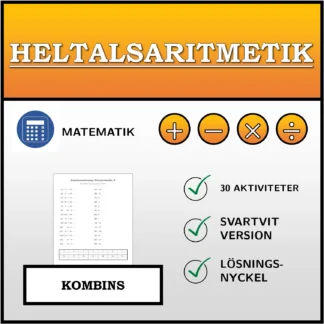Kombinationsövning: Heltalsaritmetik