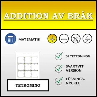 Tetromino: Addition av bråk