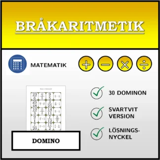 Domino: Bråkaritmetik