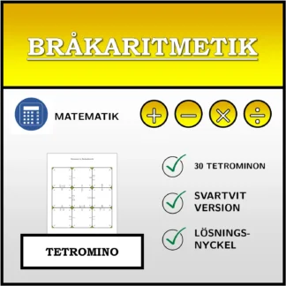 Tetromino: Bråkaritmetik