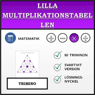 Trimino: Lilla multiplikationstabellen