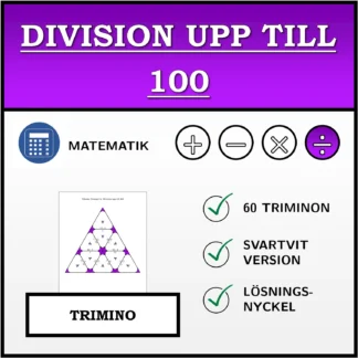 Trimino: Division upp till 100