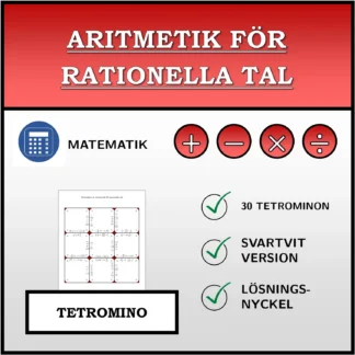 Tetromino: Aritmetik för rationella tal